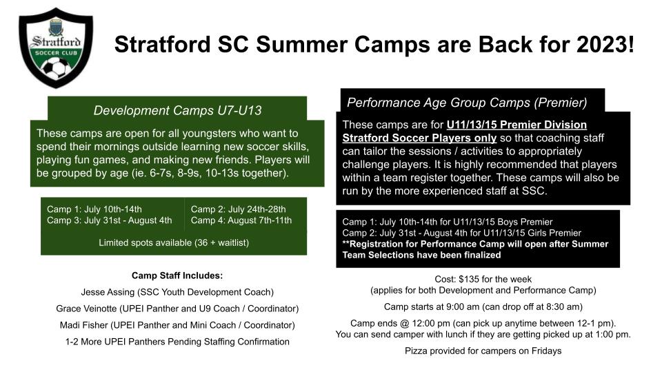 Stratford Soccer Club Website by RAMP InterActive